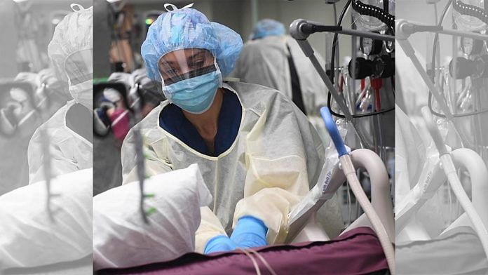 Representational image of nurse in protective gear | Commons