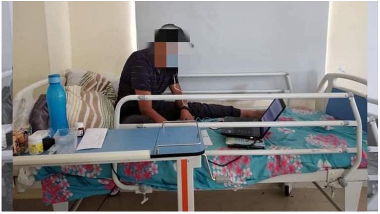 Sikkim teacher, recovering from Covid in hospital, continues his online classes