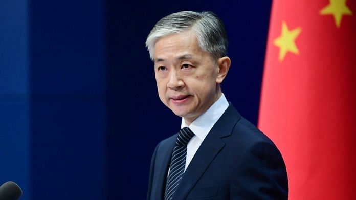 File photo of Chinese foreign ministry spokesperson Wang Wenbin | Wang Wenbin | Facebook