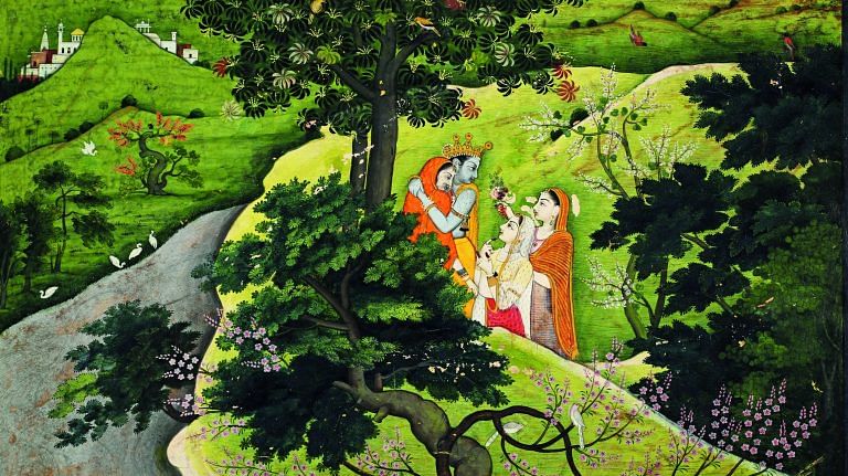 How love, war and Mughal fine art inspired Kangra painting