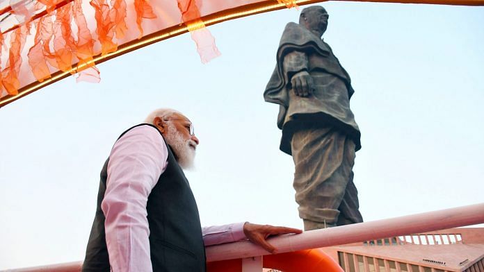 Prime Minister Narendra Modi visits the Statue of Unity in Kevadia on 30 October 2020 | ANI