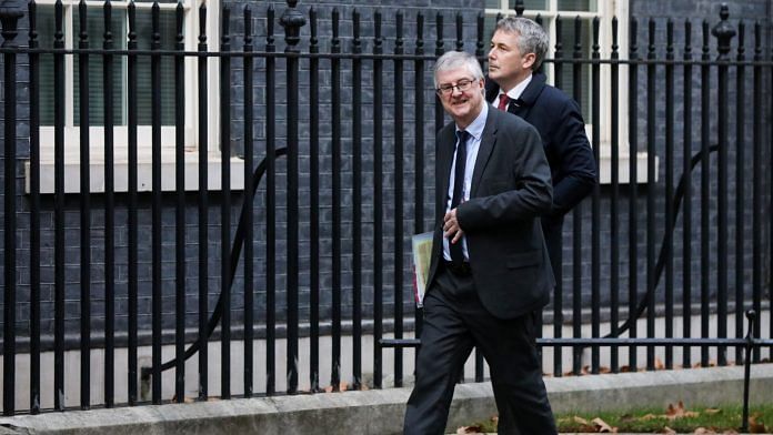 File Photo | Mark Drakeford, Wales' first minister, arrives for a meeting at number 10 Downing Street in London, U.K. | Photographer: Chris Ratcliffe | Bloomberg