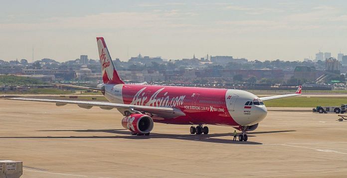 File image of an Air Asia Aircraft | Wikipedia Commons