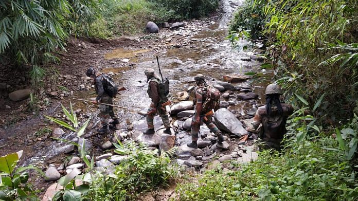 Indian Army personnel during an operation in Arunachal Pradesh | Representational image | ANI File Photo