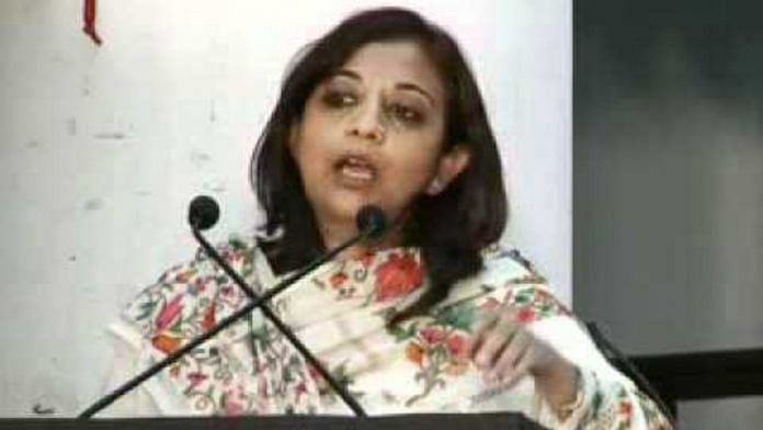 File image of journalist Anuradha Bhasin Jamwal | YouTube