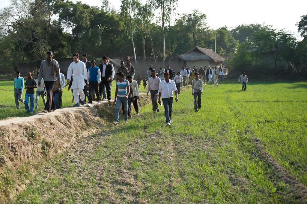 9 years ago, Rahul Gandhi supported Bhatta Parsaul farmers' protest ...