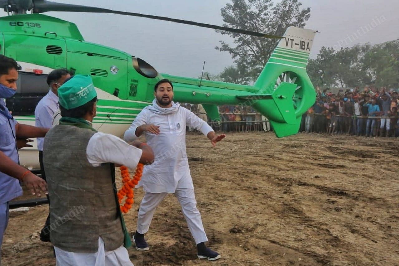 In the RJD manifesto, Tejashwi Yadav has promised to create 10 lakh jobs in the first meeting of the cabinet itself if he is voted to power | Photo: Praveen Jain | ThePrint