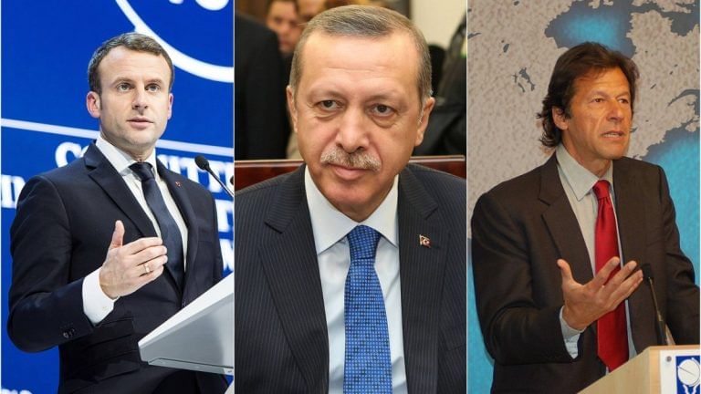 Macron, Erdogan, Imran Khan must respond as leaders, not politicians