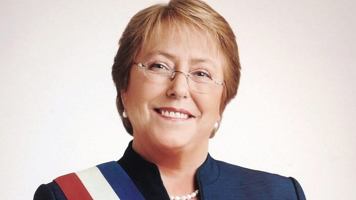 File photo of UN human rights chief Michelle Bachelet | Commons
