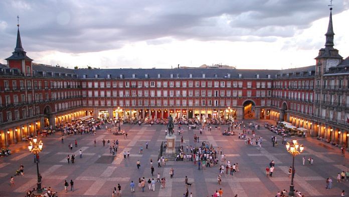 File photo of a major public plaza in Madrid | Wikimedia Commons