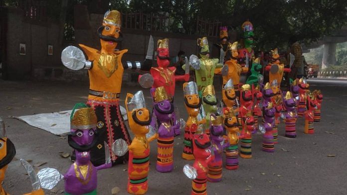 Short Ravan effigies have been the hottest selling item this Dusshera | Shubhangi Misra | ThePrint