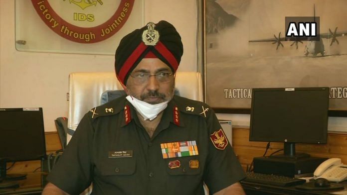 Lt General Taranjit Singh, Deputy Chief IDS (Operations) | ANI | Twitter