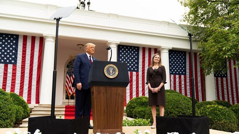 US Senate confirms Amy Coney Barrett to Supreme Court days before election
