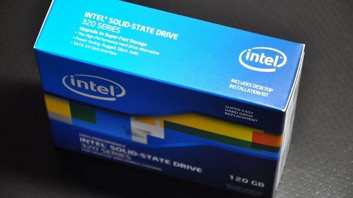 An Intel Solid State Drive Box | Representational image | Flickr