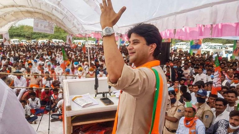 Scindia on course to win prestige battle in MP bypolls as most of his loyalists take lead