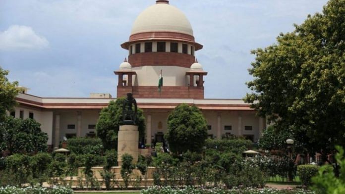 File image of the Supreme Court of India | Manisha Mondal | ThePrint