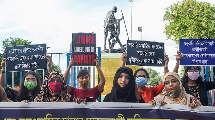 Representational Image | Women in Kolkata protest violent crimes against women | PTI