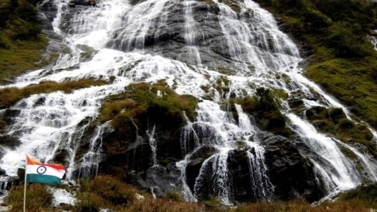 Waterfall, feel the breeze of Nature. Sukhanala, Arunachal Pradesh