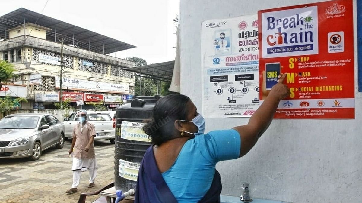 Kerala is now focussing on the ‘Break the Chain’ and the ‘SMS’ campaigns. | Photo: Praveen Jain/ThePrint