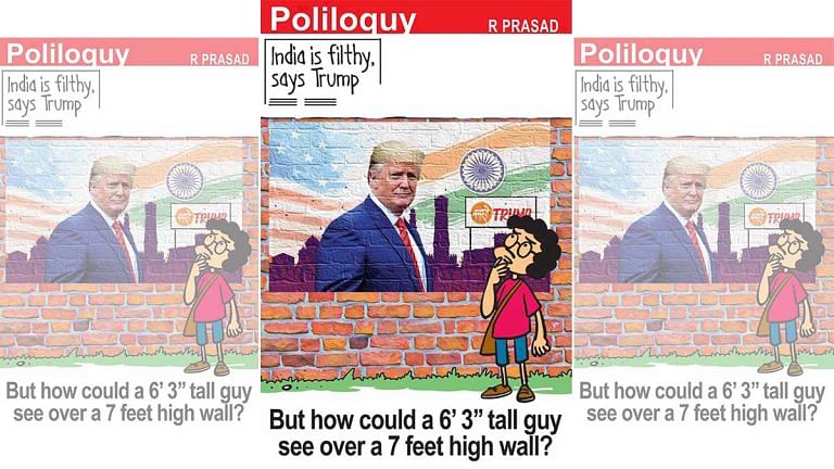 Trump sees ‘filthy India’ and Kashmir ‘making headlines’ in Bihar