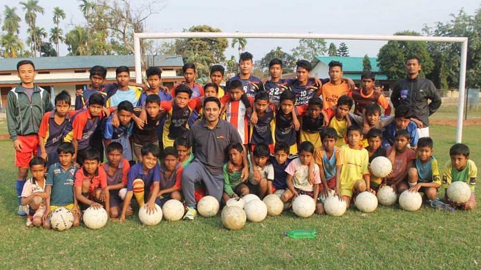 A photo from the NRL Football Academy of Assam | Facebook