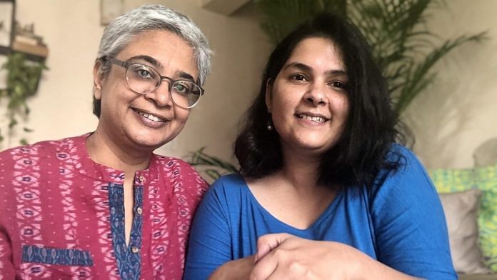 Kavita Arora and Ankita Khanna (right) are seeking registration of marriages of same-sex couples. | Photo by special arrangement