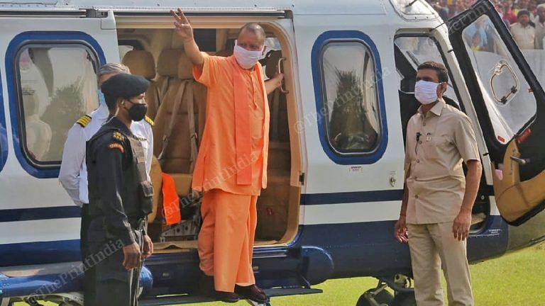 CM Yogi sets record in air travel. 3 helicopters, 3 planes but UP govt doesn’t own any of them