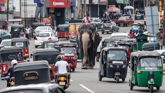 The stumble comes after Moody's Investors Service cut Sri Lankas sovereign rating deeper into junk in September, citing risks from a coronavirus-induced shock to the economy. | Photographer: Lakruwan Wanniarachchi | AFP via Getty Images via Bloomberg