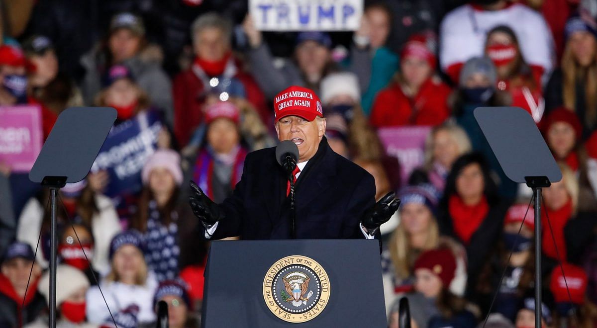 Trump ended his rally blitz with hints of a curtain call