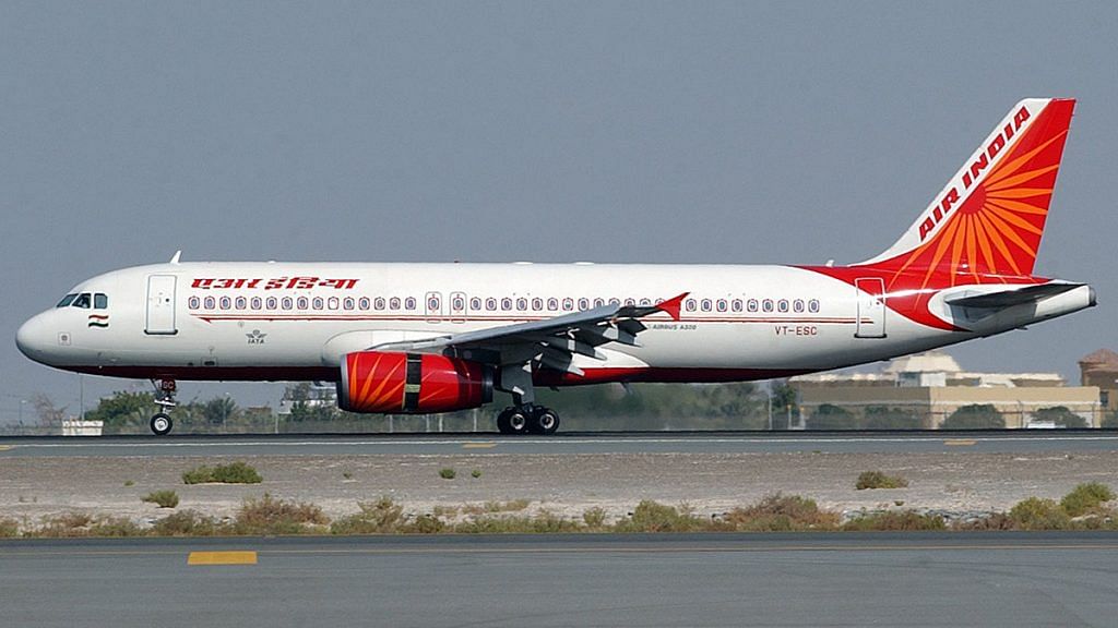 Representational image of an Air India plane | Photo: Commons