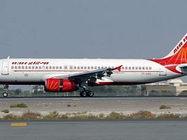 Representational image of an Air India plane | Photo: Commons