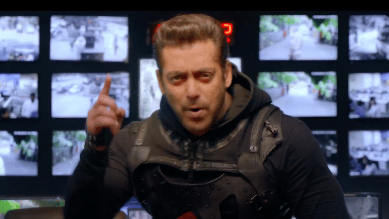 How do you make an ad for security cameras? With a good tagline and help from Bigg Boss