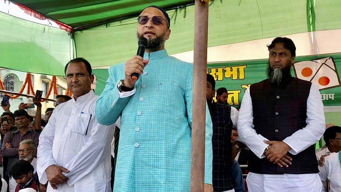 Asaduddin Owaisi's AIMIM fielded 20 candidates in the Bihar assembly elections | Photo: ANI