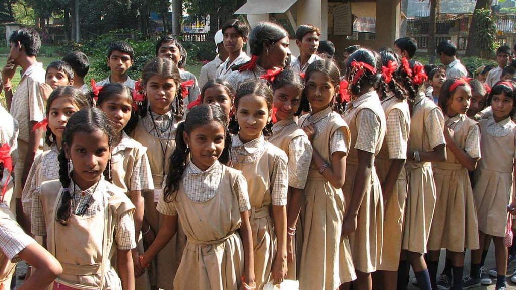 Students at a school in Maharashtra | Representational image | Commons
