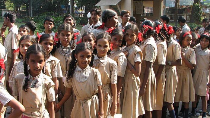 Students at a school in Maharashtra | Representational image | Commons