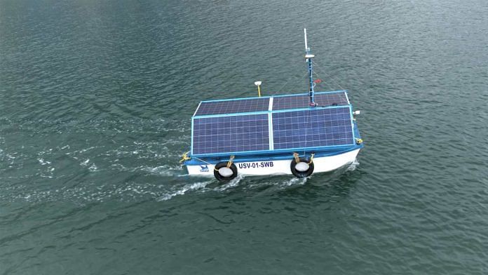 The solar-powered vehicle developed by IIT-Madras | Source: National Technology Centre for Ports, Waterways and Coasts
