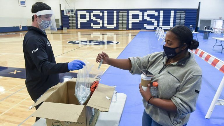 ‘Keep grandma safe’ – how US colleges are trying to stop students from spreading the virus