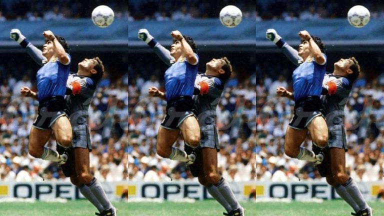 Why the English still can’t let go of the ‘Hand of God’ goal