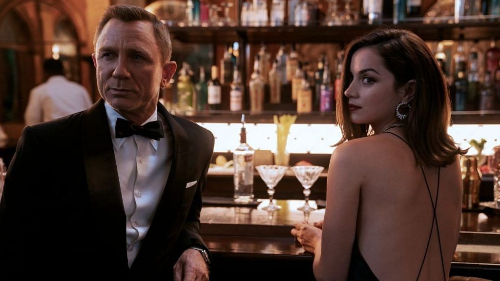 A scene from the trailer of No Time to Die | Twitter @007