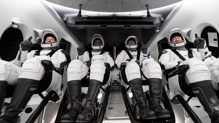 SpaceX, NASA send 4 astronauts to space in milestone flight
