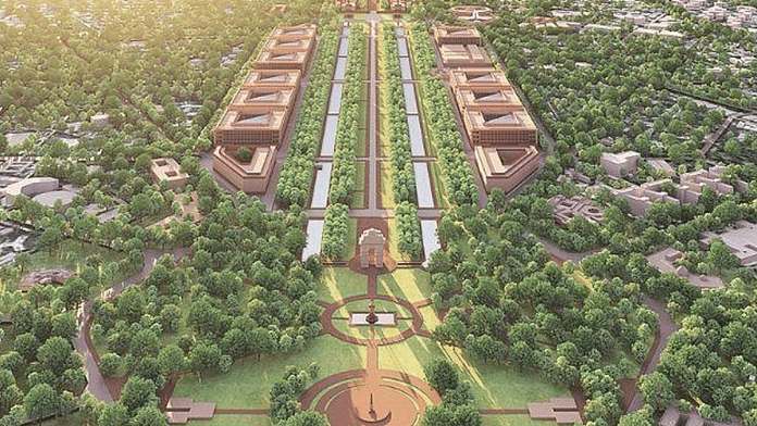 A model view of Delhi's proposed Central Vista | Twitter