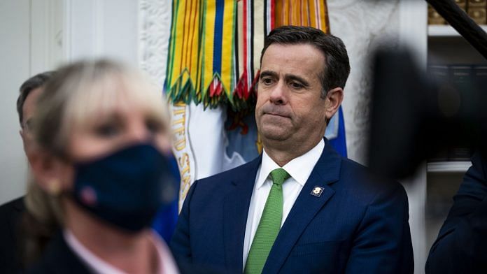 John Ratcliffe, director of National Intelligence, attends a Presidential Medal of Freedom ceremony | Doug Mills | The New York Times via Bloomberg