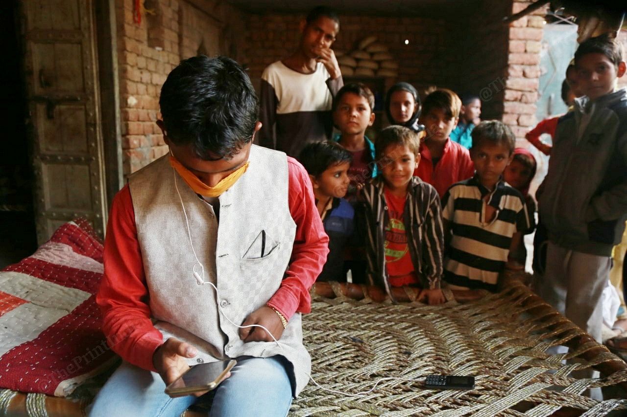 Wasim Akram listens to Radio Mewat using his basic phone | Manisha Mondal | ThePrint