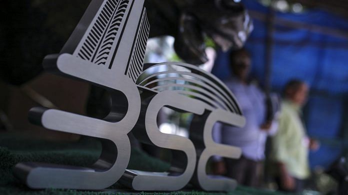 Signage for the Bombay Stock Exchange (BSE) is displayed at the bourse's building in Mumbai | Representative image for SPAC