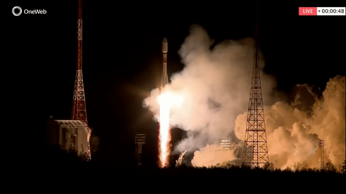 United Kingdom launches 36 OneWeb satellites with India from the Vostochny Cosmodrome in eastern Russia on 18 December | Twitter | @oneweb