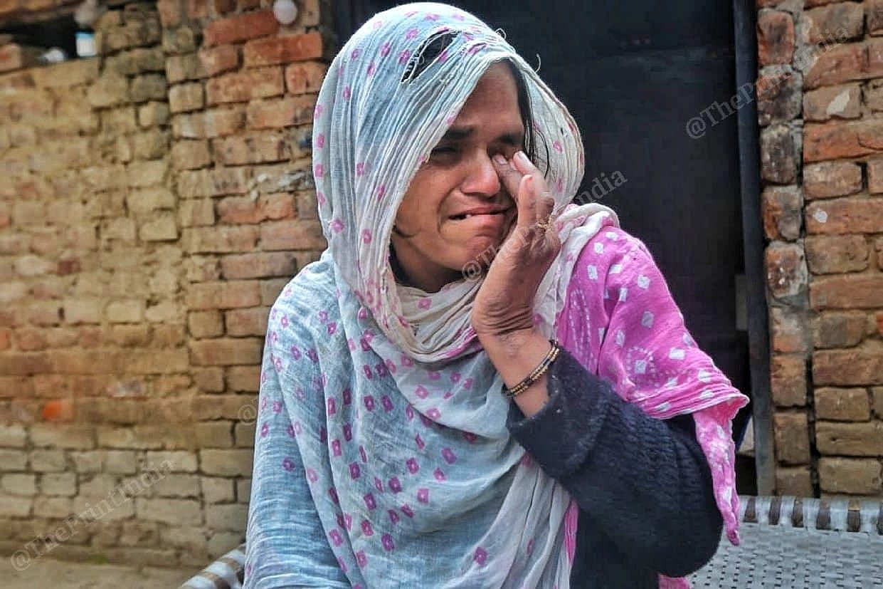 Tahir Hussain's mother Kaneez Banu is a widow. Her husband died seven months ago | Praveen Jain | ThePrint