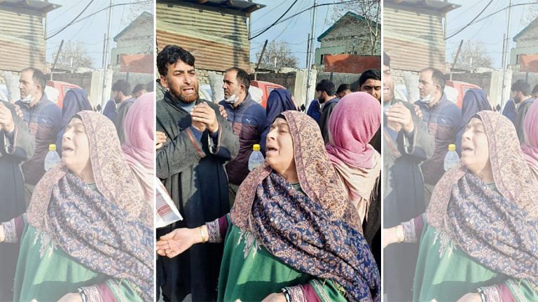 Families protest after 3 men killed in Srinagar encounter, say they were not militants