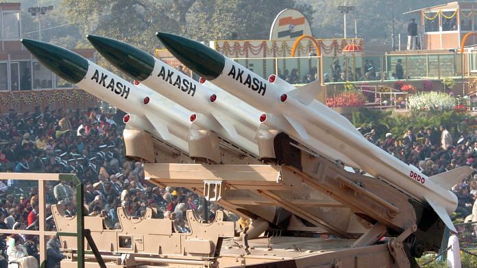 File photo of Akash super sonic cruise missile with a range of 25km. | Commons
