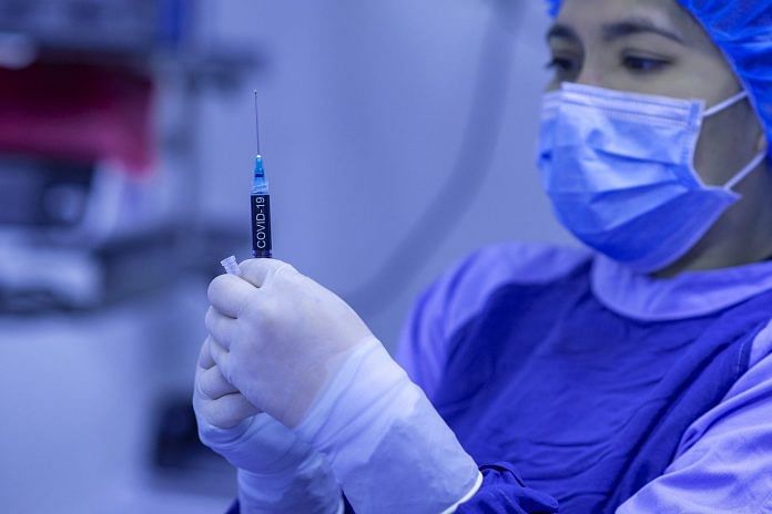Covid vaccine, injection