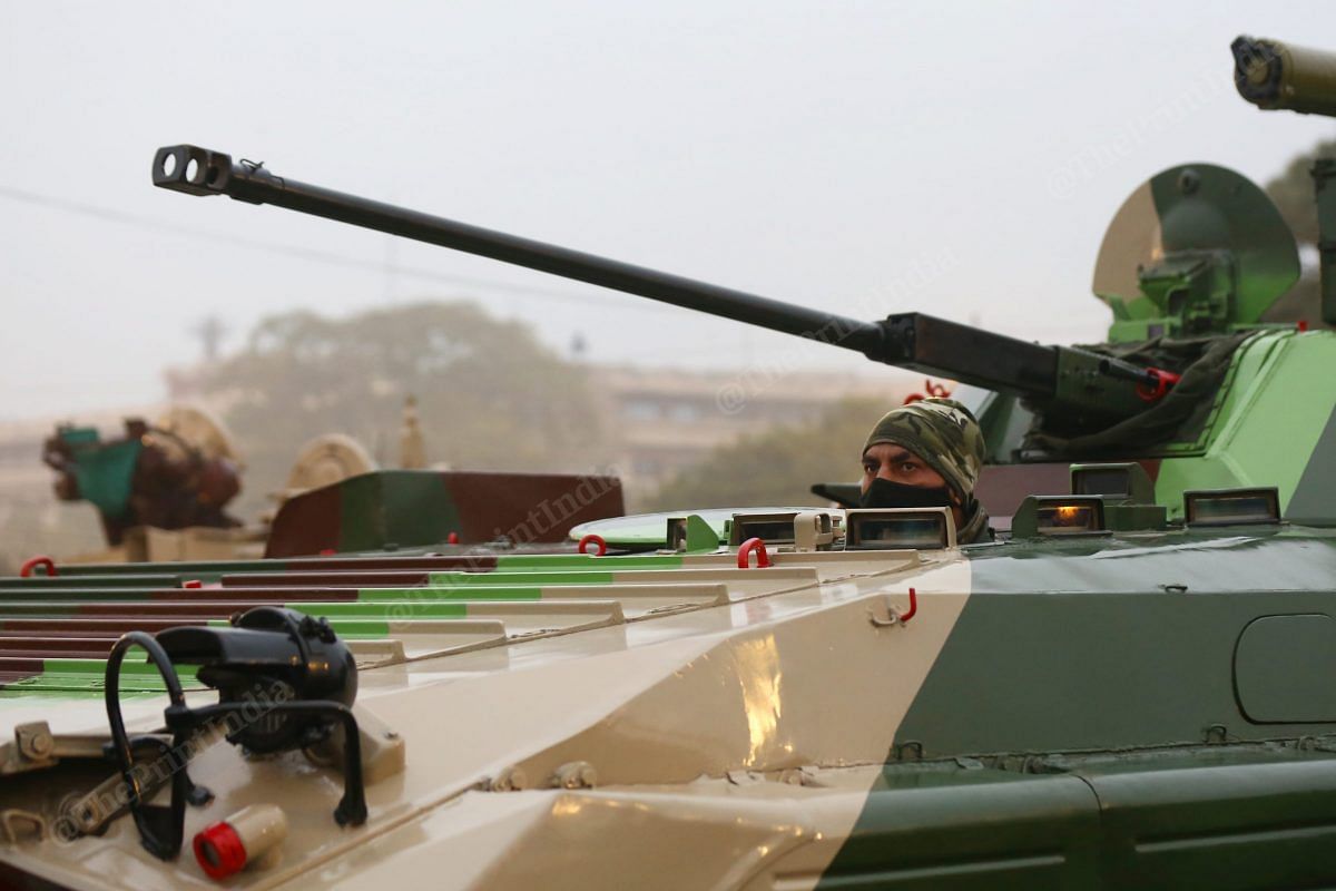 Indian Army tanks | Photo: Suraj Singh Bisht | ThePrint